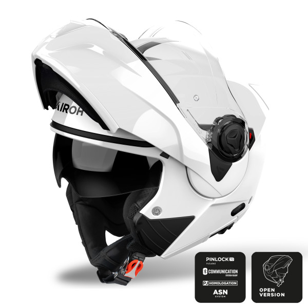 Airoh Airoh specktre flip-front helmet - gloss white - l